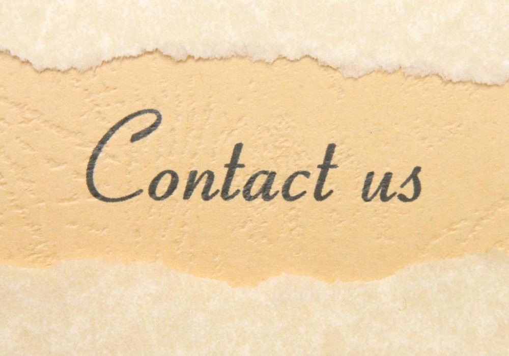contact us